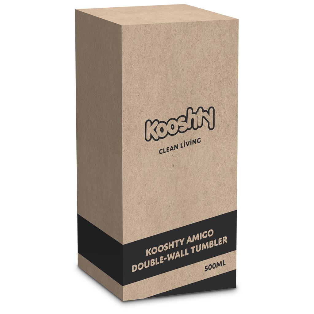 Kooshty Amigo Stainless Steel & Plastic Double-Wall Tumbler - 500ml - Image 3