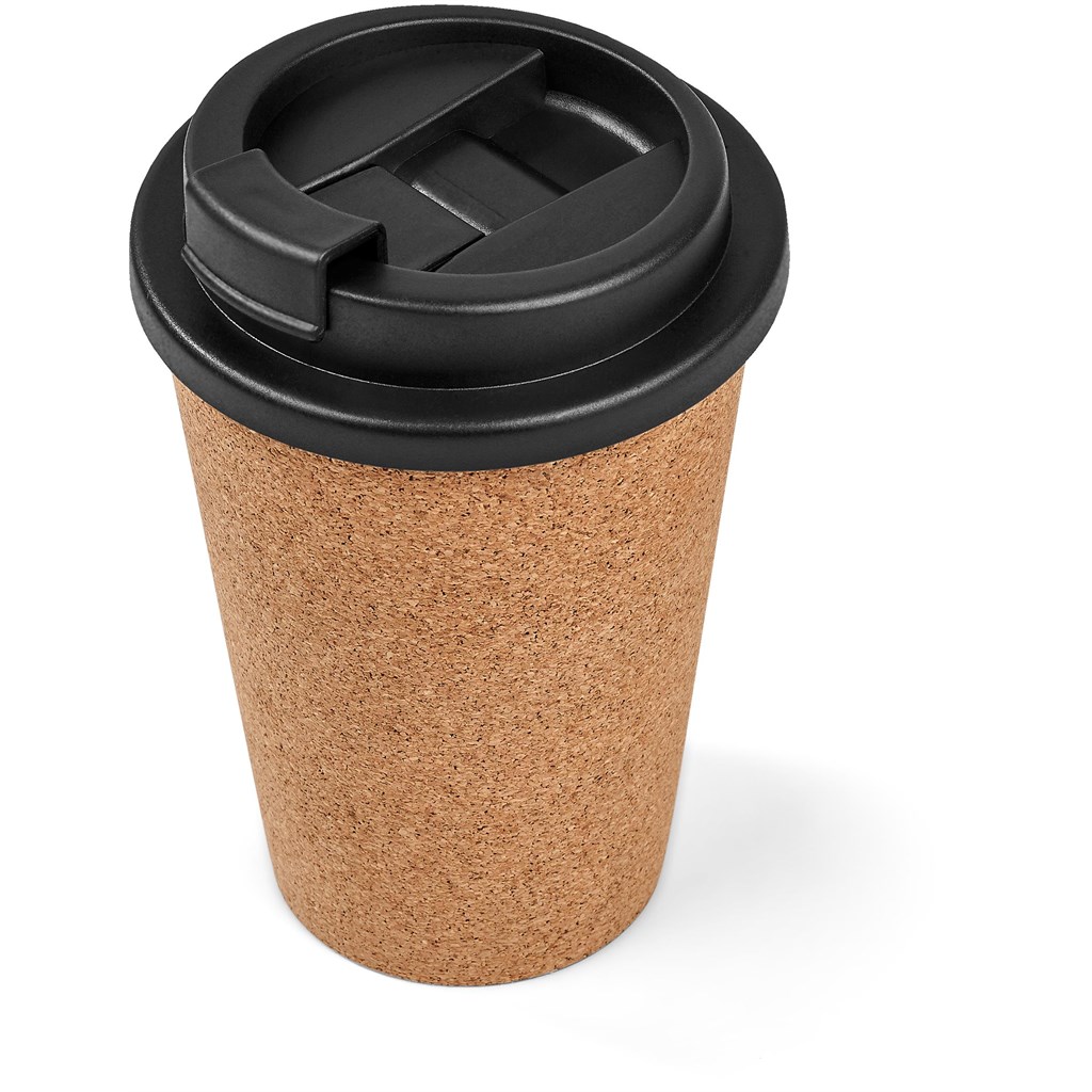 Okiyo Joki Cork & Wheat Straw Double-Wall Tumbler – 350ml - Image 2