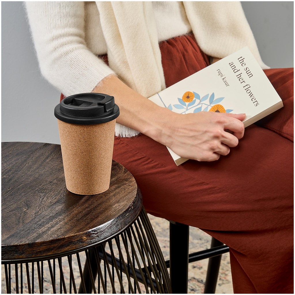 Okiyo Joki Cork & Wheat Straw Double-Wall Tumbler – 350ml - Image 18