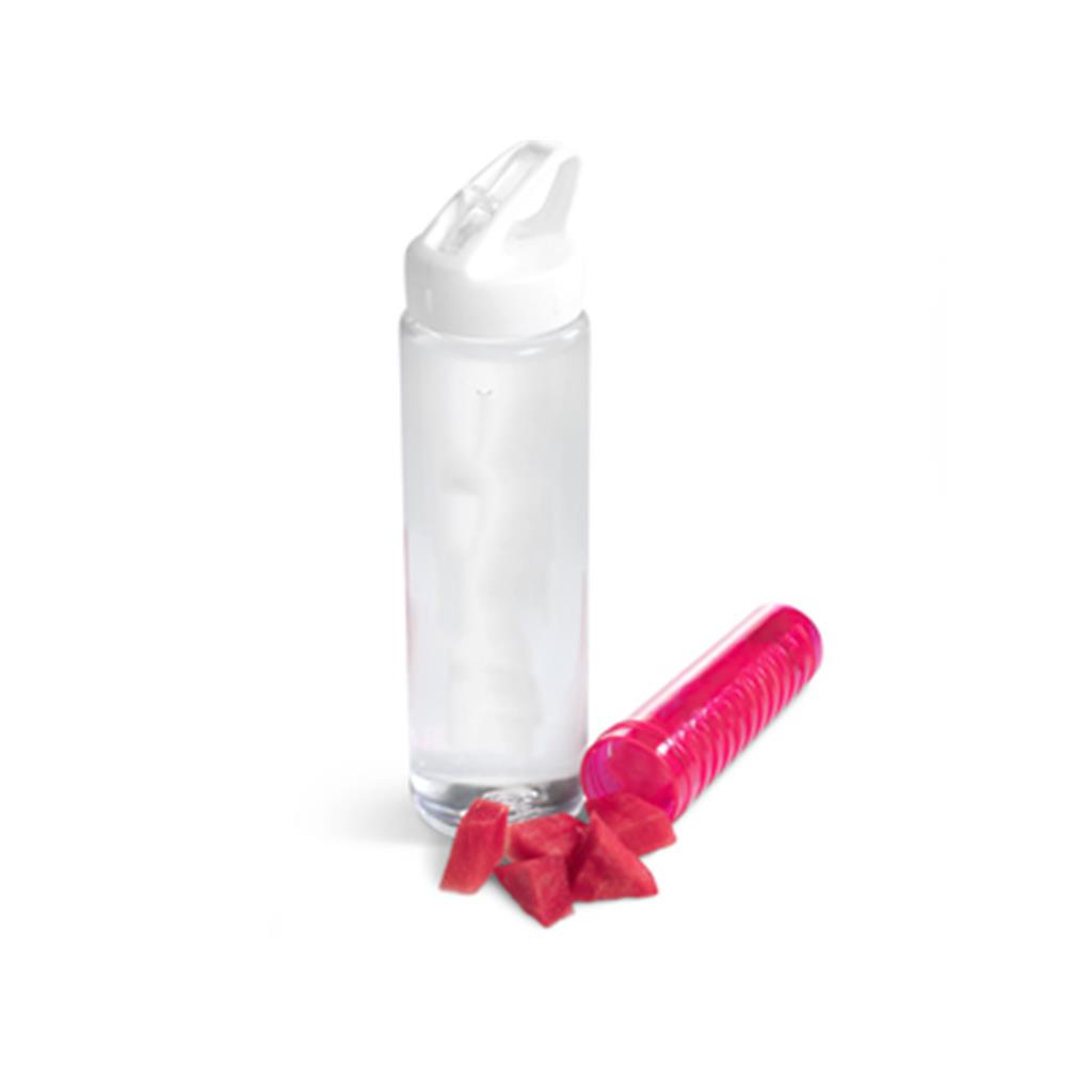 Zest Plastic Infuser Bottle - 750ml - Pink - Image 2