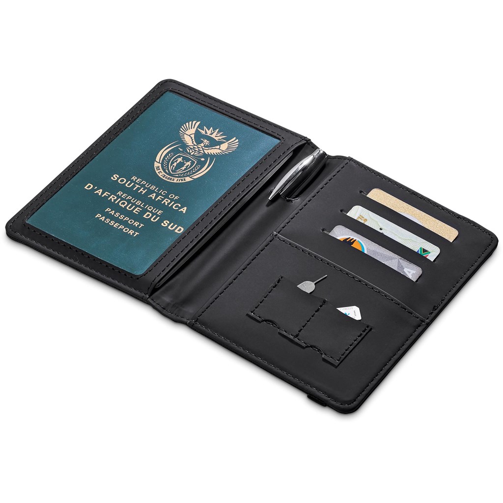 Altitude Jetset Recycled PET Passport Travel Wallet - Image 3