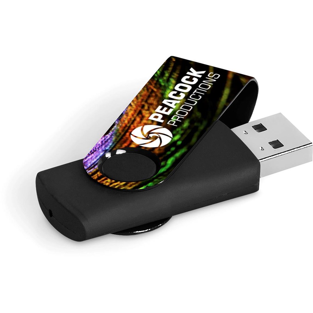 Axis Gyro Black Flash Drive - 32GB - Image 5