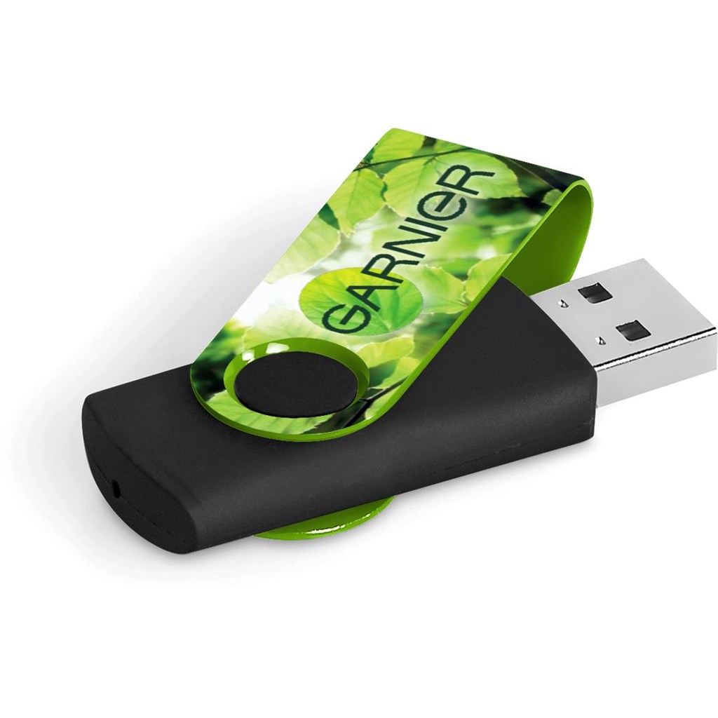 Axis Gyro Black Flash Drive - 32GB - Image 13