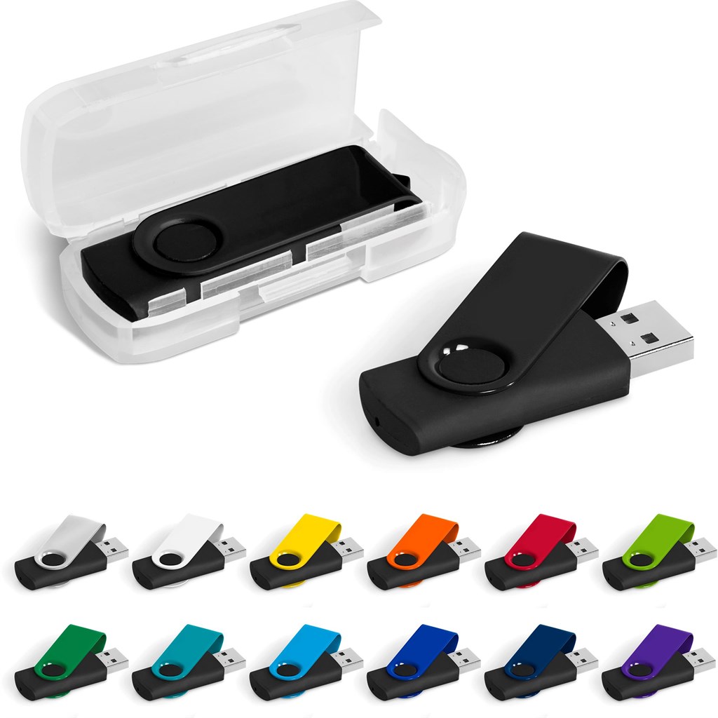 Axis Gyro Black Flash Drive - 32GB - Image 2