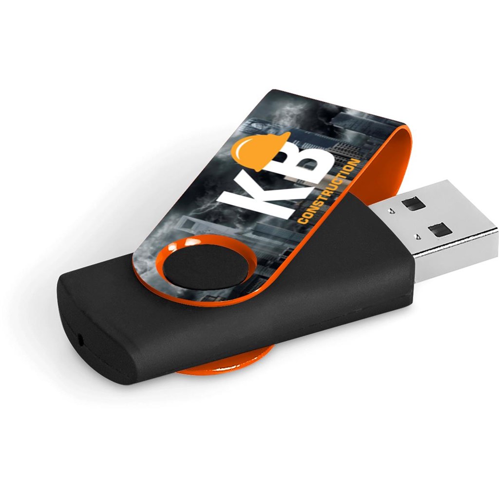 Axis Gyro Black Flash Drive - 32GB - Image 19