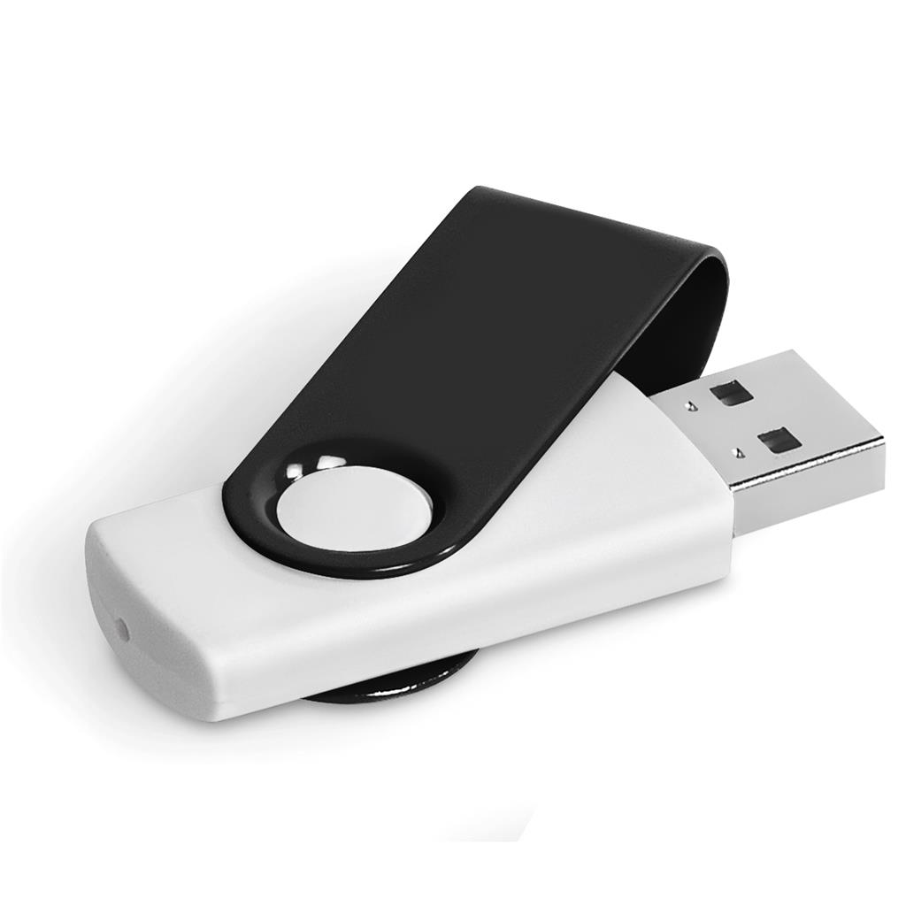 Axis Gyro White Flash Drive - 32GB - Image 6