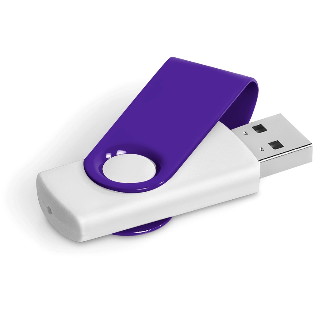 Axis Gyro White Flash Drive - 32GB - Image 22