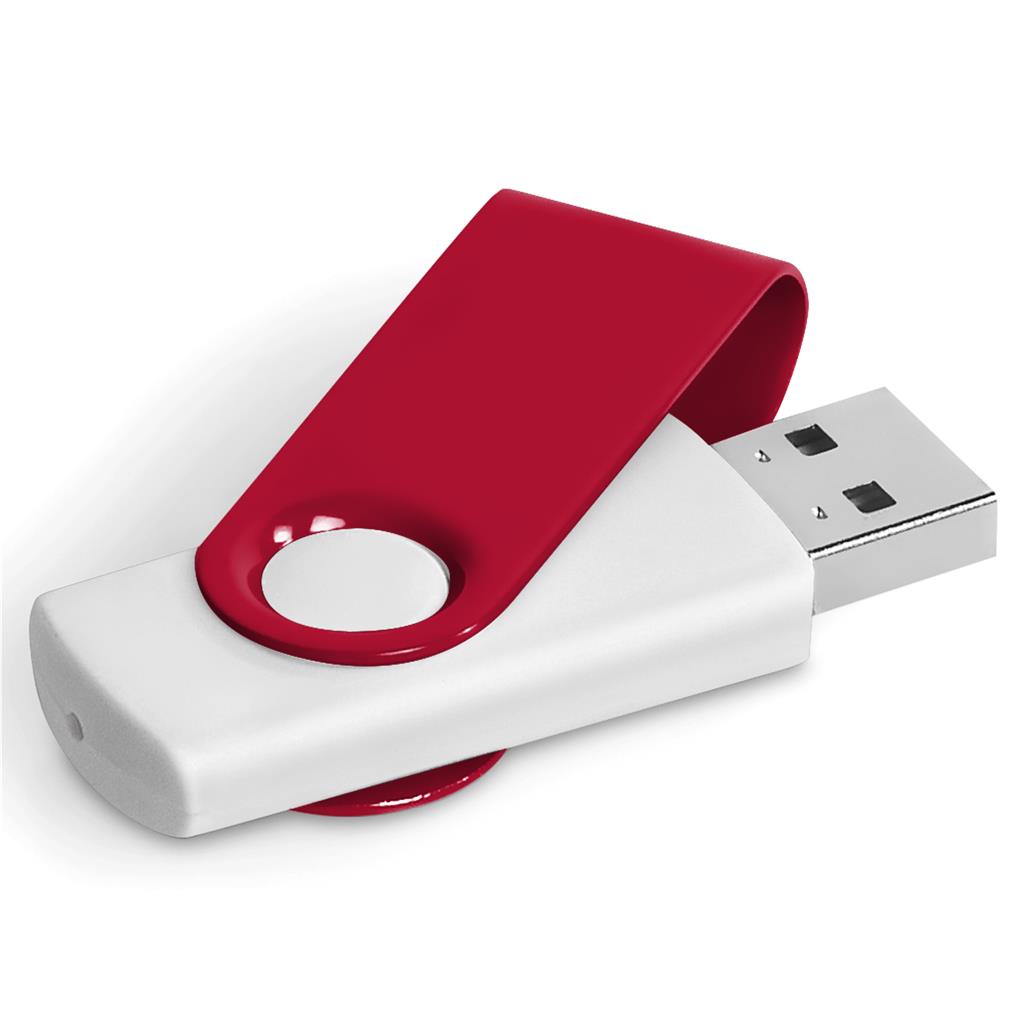 Axis Gyro White Flash Drive - 32GB - Image 24
