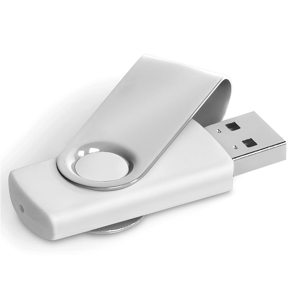 Axis Gyro White Flash Drive - 32GB - Image 26