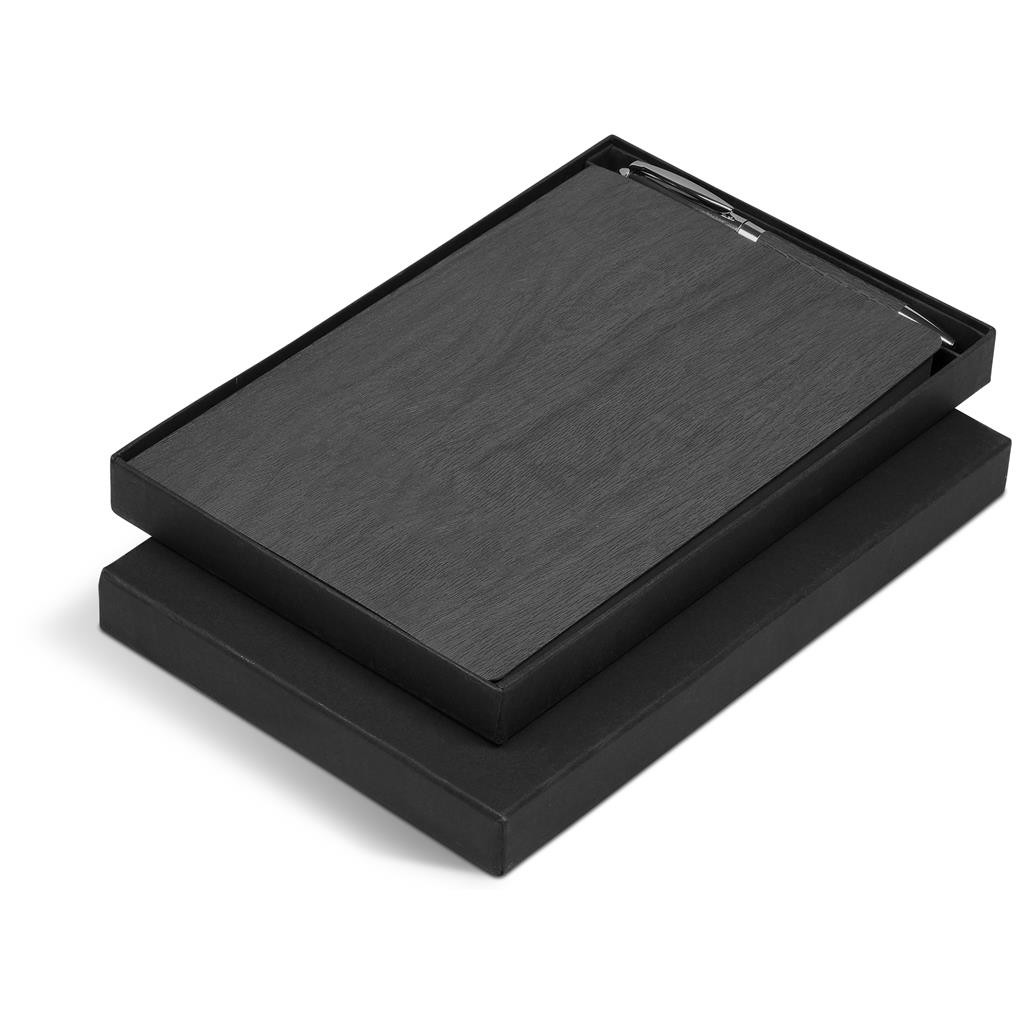 Oakridge Soft Cover Notebook & Pen Set - Image 2