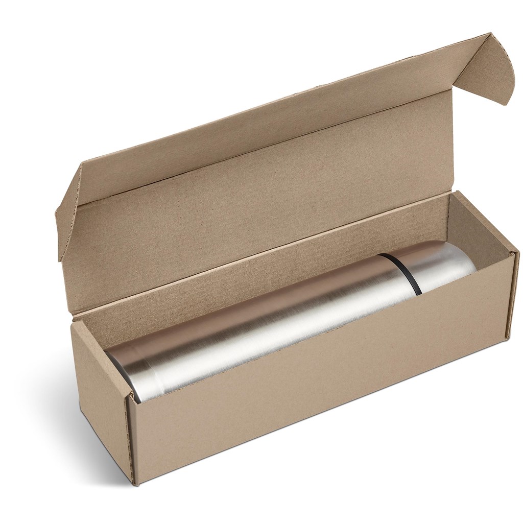 Consulate Flask in Bianca Custom Gift Box - Image 4