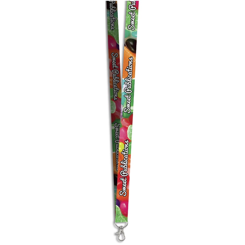 Altitude Snap Hook Clip Double-Sided Sublimation Satin Lanyard - Image 4