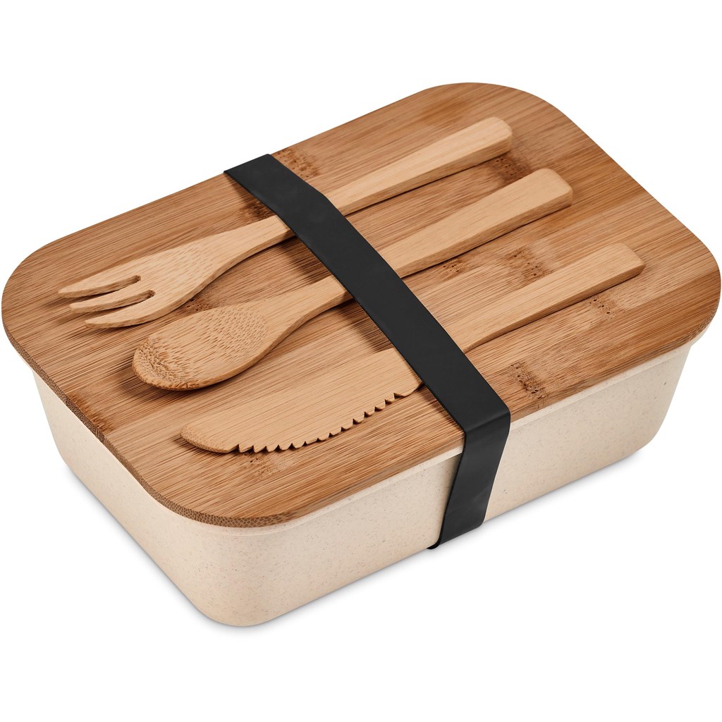 Kooshty Natura Plus Bamboo Fibre Lunch Box Set - Image 10