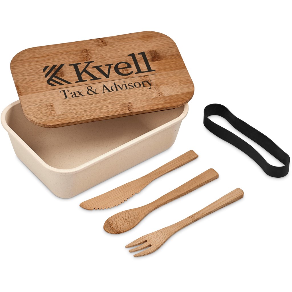 Kooshty Natura Plus Bamboo Fibre Lunch Box Set - Image 8