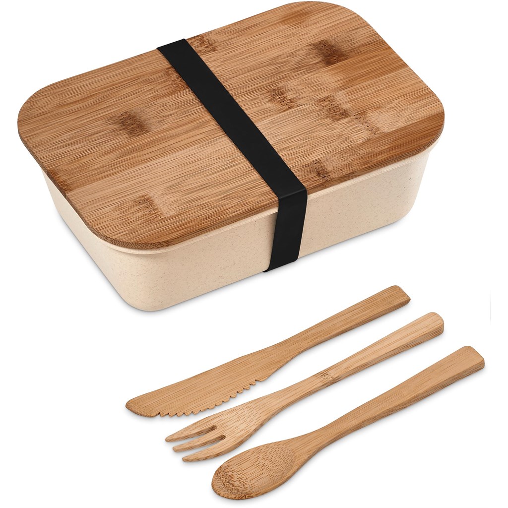 Kooshty Natura Plus Bamboo Fibre Lunch Box Set - Image 15