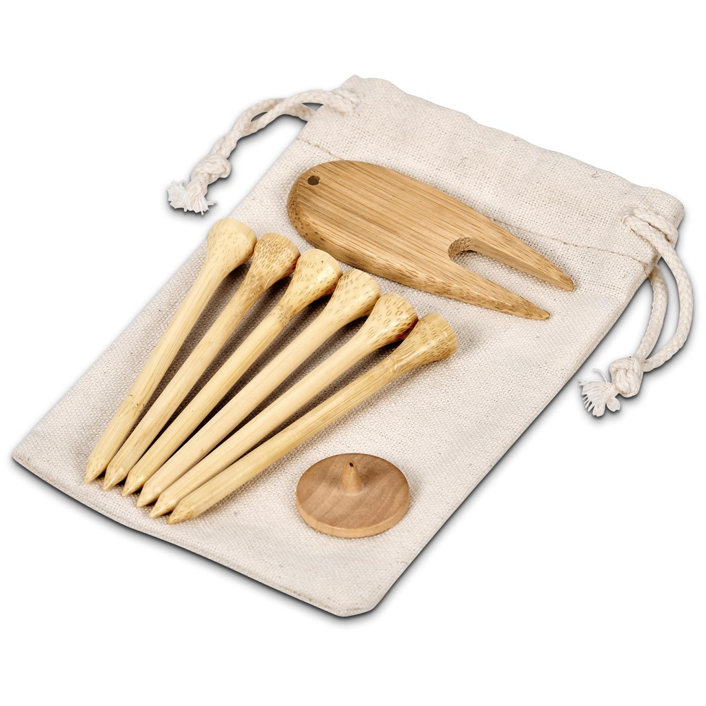 Okiyo Nikko Bamboo Golf Accessories Set - Image 10