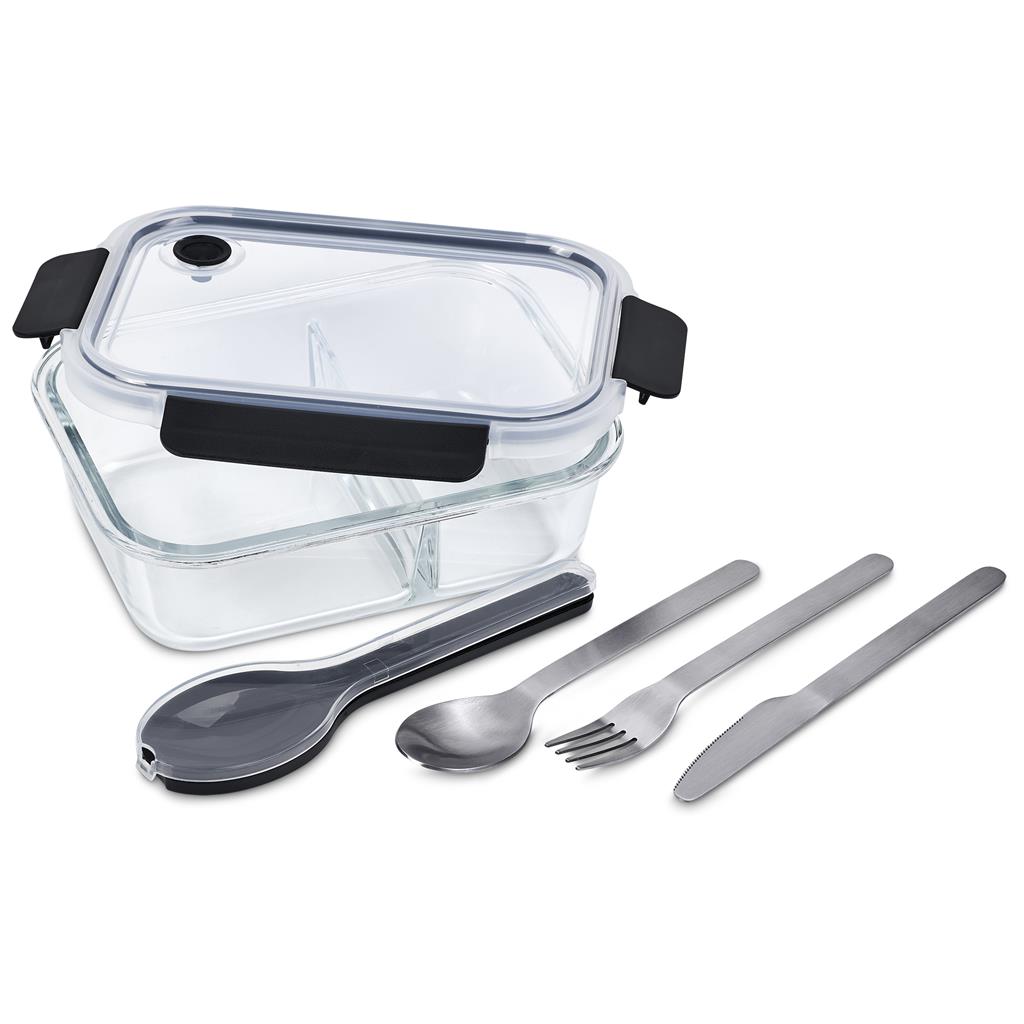 Serendipio Mealmate Lunch Box & Cutlery Set - Image 5
