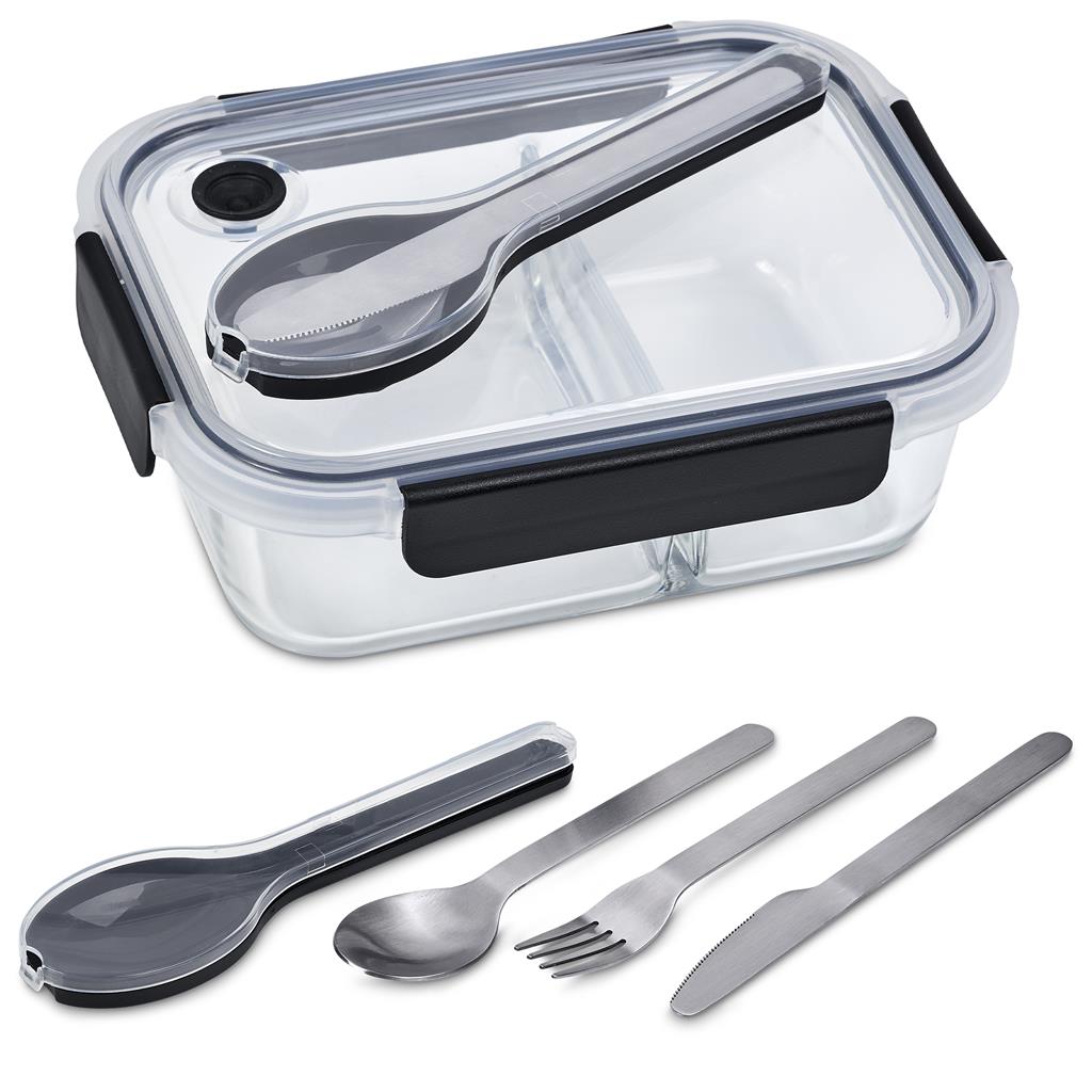 Serendipio Mealmate Lunch Box & Cutlery Set - Image 2