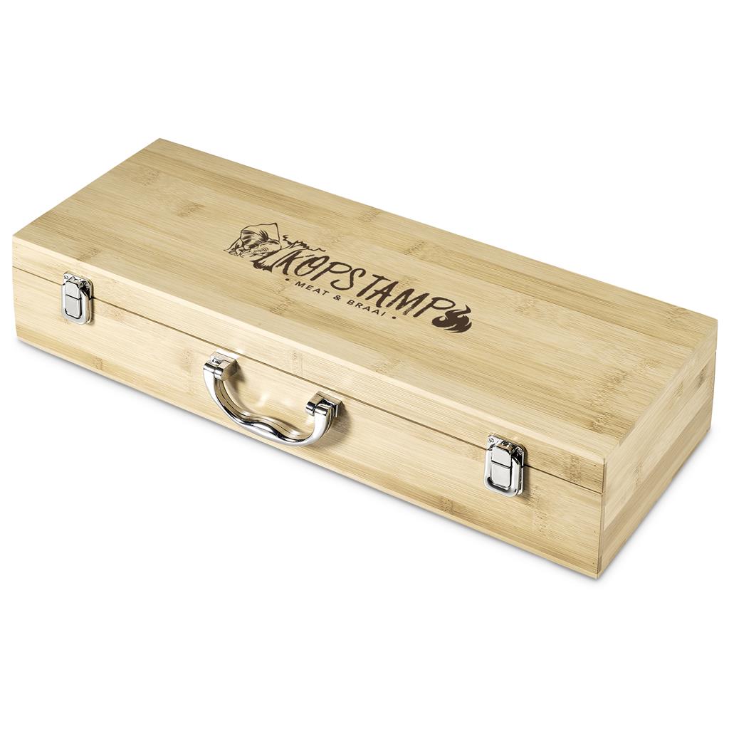 Okiyo Yakiniku Bamboo 5-Piece Braai Set - Image 6