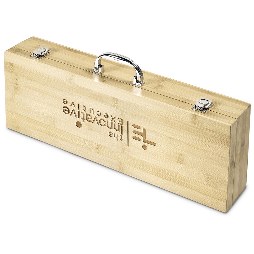 Okiyo Yakiniku Bamboo 5-Piece Braai Set - Image 14
