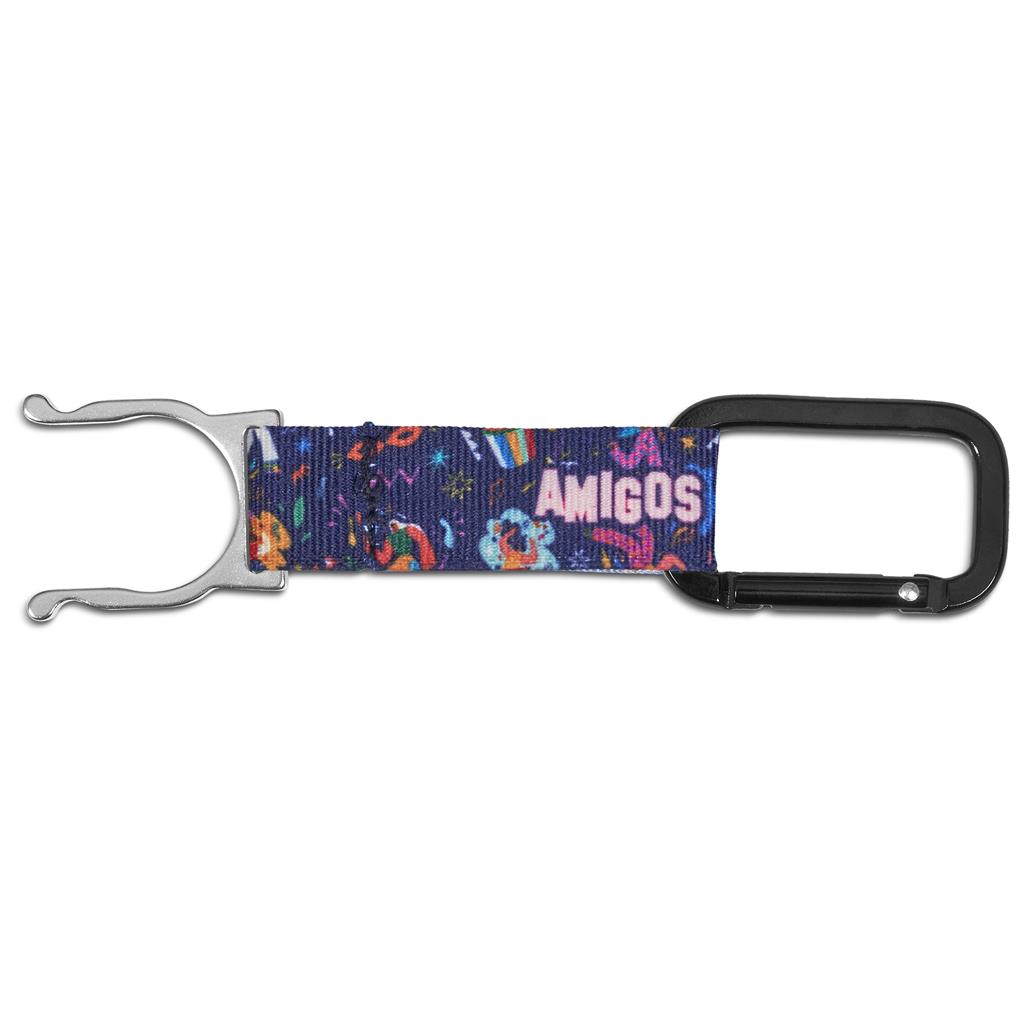 Altitude Meridian Carabiner Single-Sided Sublimated Petersham Bottle Strap - Image 4