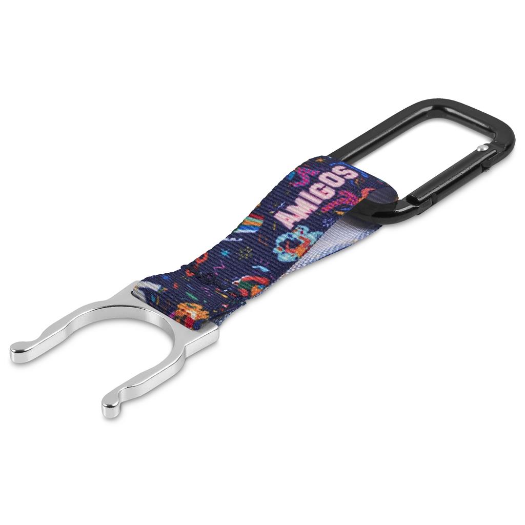 Altitude Meridian Carabiner Single-Sided Sublimated Petersham Bottle Strap - Image 5