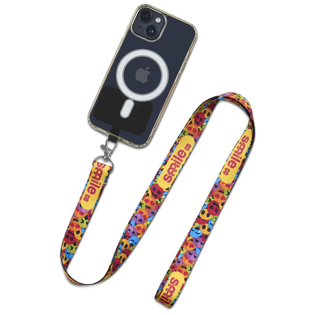 Altitude Turaco Double-Sided Sublimated Satin Crossbody Phone Strap - Image 12