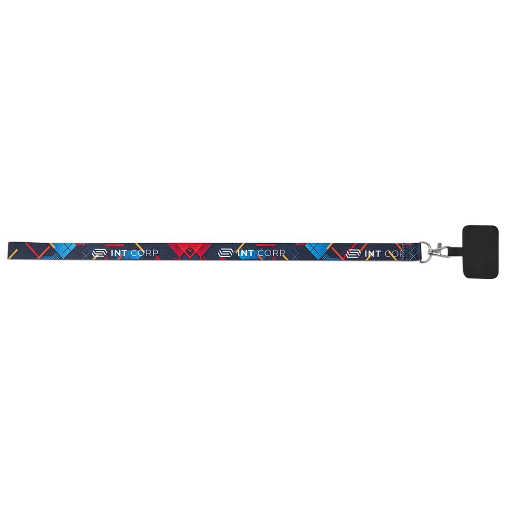 Altitude Firenze Double-Sided Sublimated Satin Phone Lanyard - Image 2
