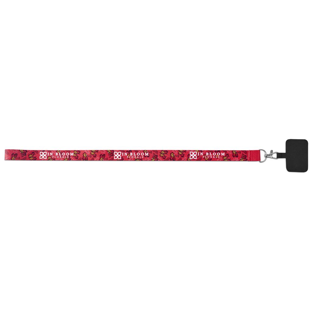 Altitude Firenze Double-Sided Sublimated Satin Phone Lanyard - Image 4