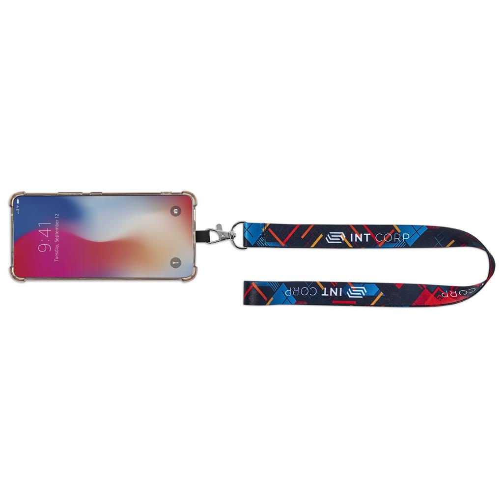 Altitude Firenze Double-Sided Sublimated Satin Phone Lanyard - Image 8