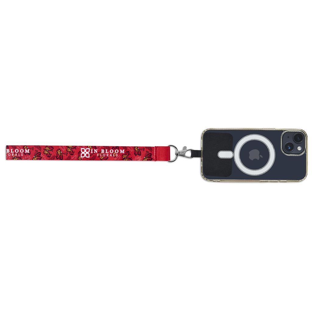 Altitude Firenze Double-Sided Sublimated Satin Phone Lanyard - Image 6
