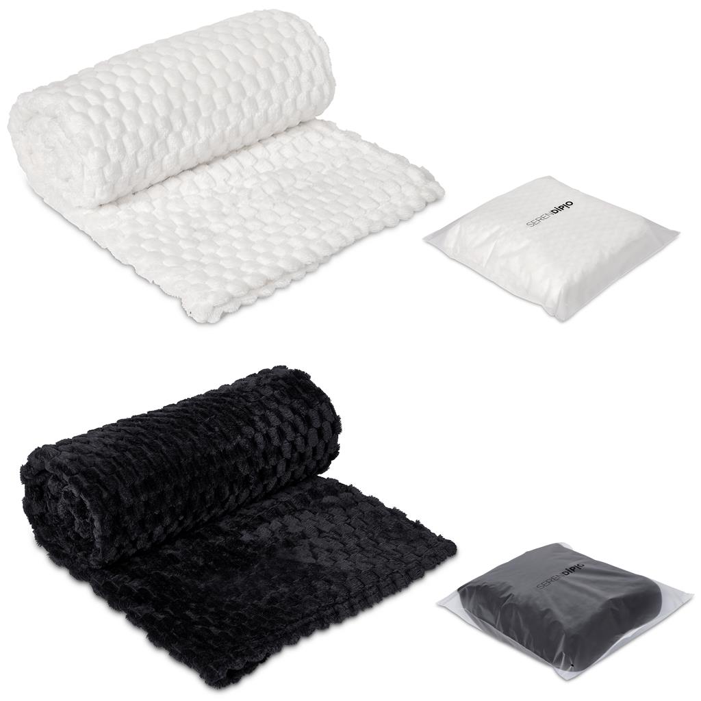 Serendipio Cozy Cloud Fleece Blanket - Image 3