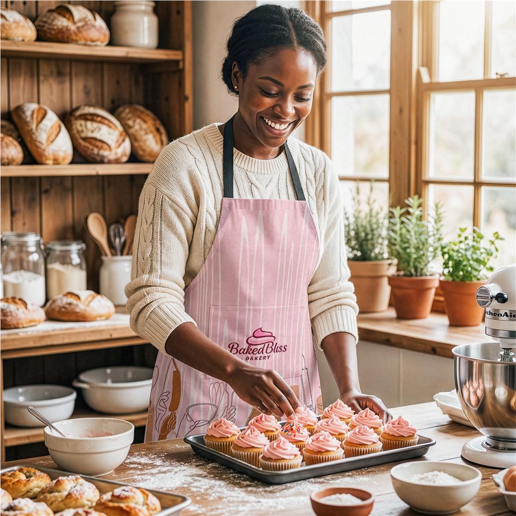 Hoppla Simma Recycled PET Stitch-Bond Apron - Image 6