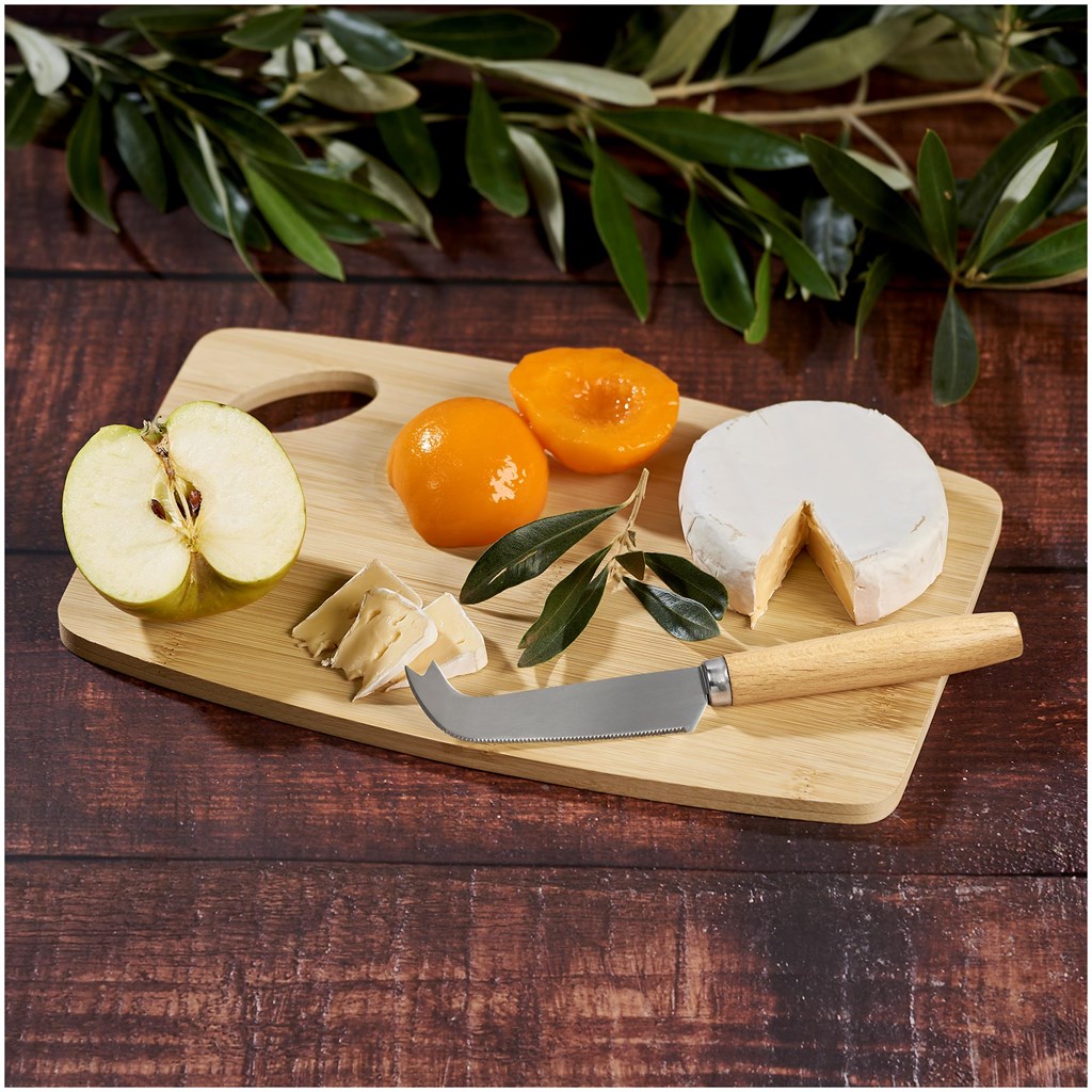 Okiyo Edamu Bamboo Cheese Board Set - Image 6