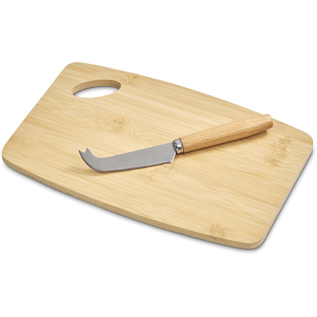 Okiyo Edamu Bamboo Cheese Board Set - Image 3