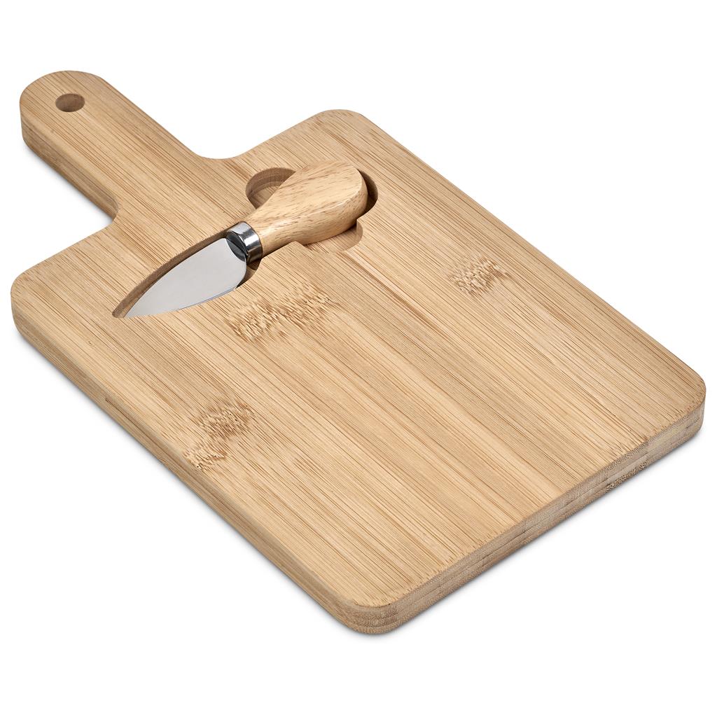 Okiyo Kanteika Bamboo Cheese Board Set - Image 8