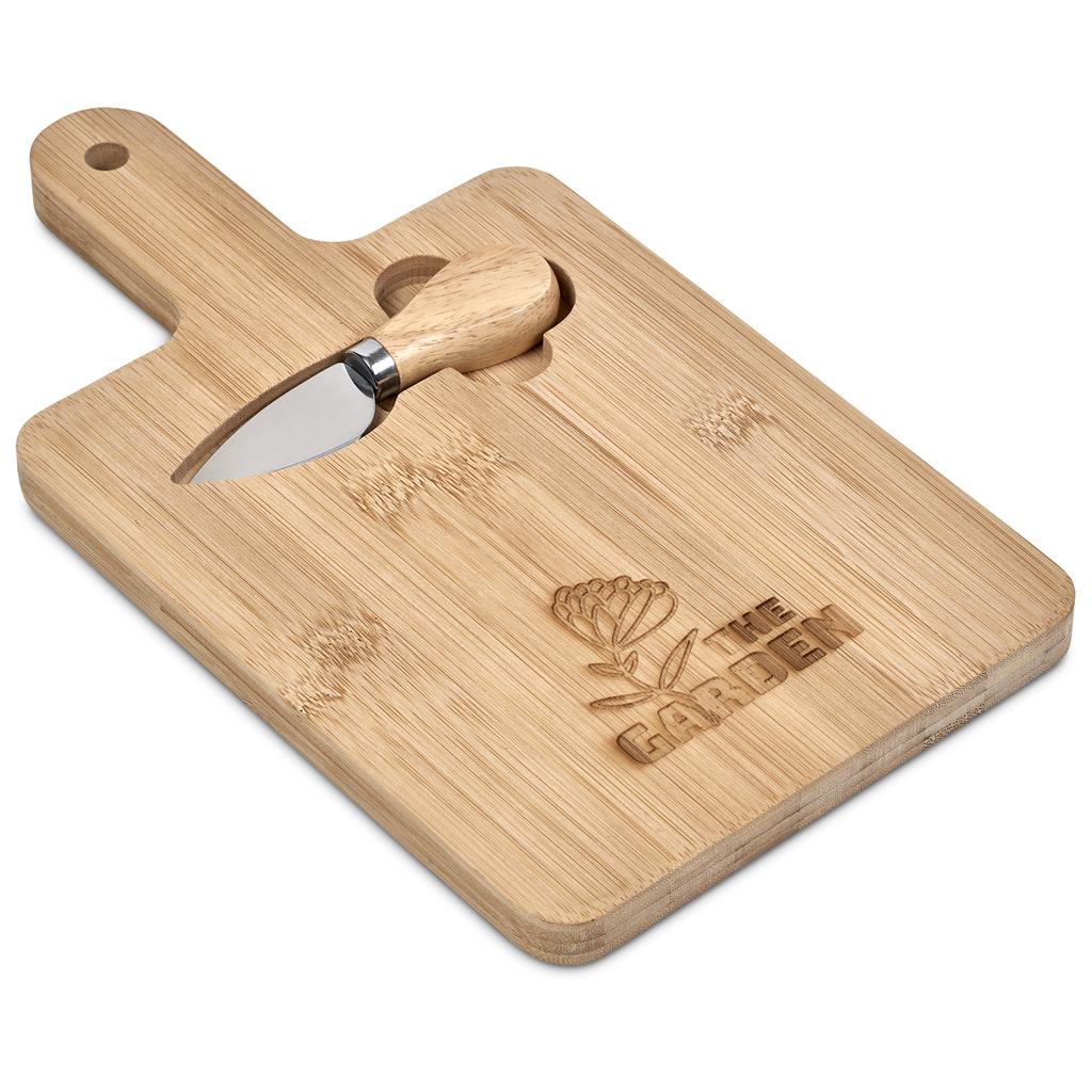 Okiyo Kanteika Bamboo Cheese Board Set - Image 4