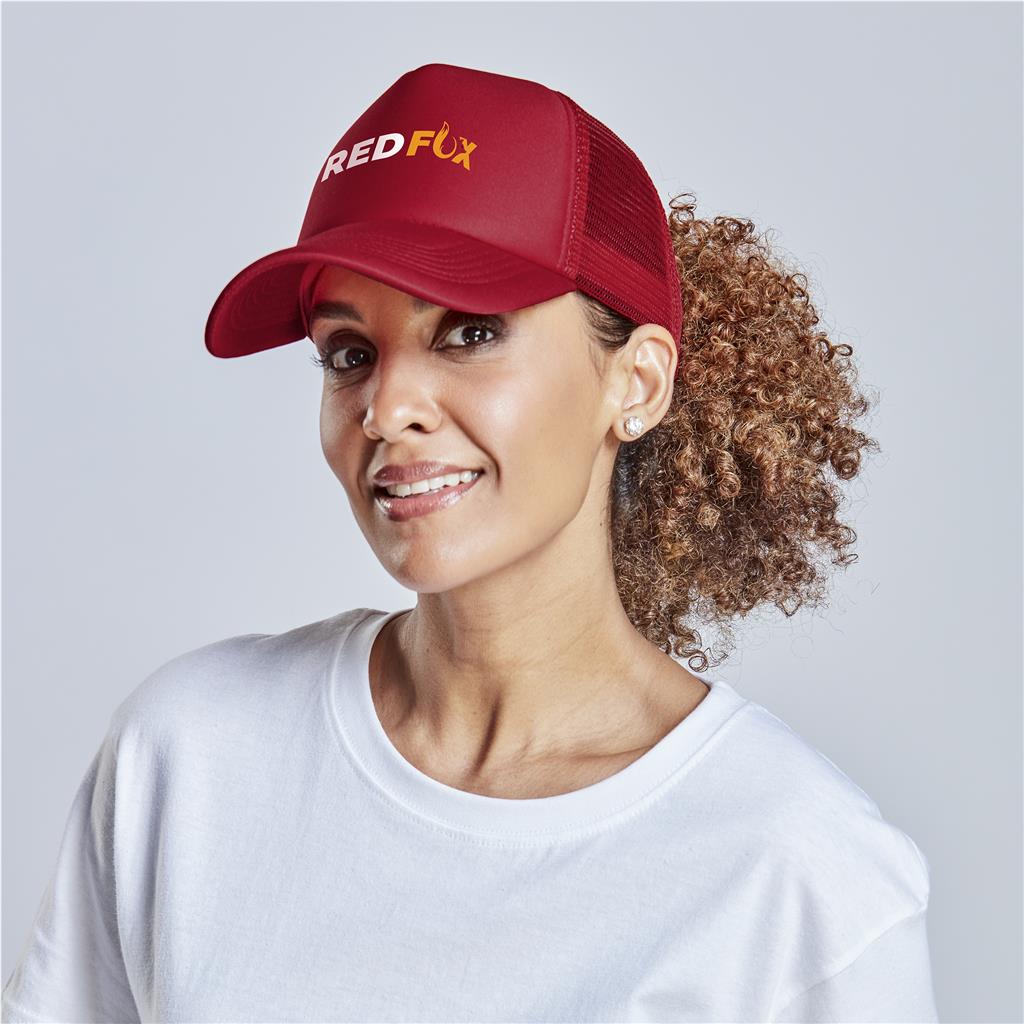 Vibe Foam Trucker Cap - 5 Panel - Image 2