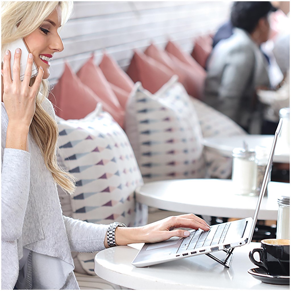 Okiyo Eezigo Recycled Plastic Portable Laptop Stand - Image 6