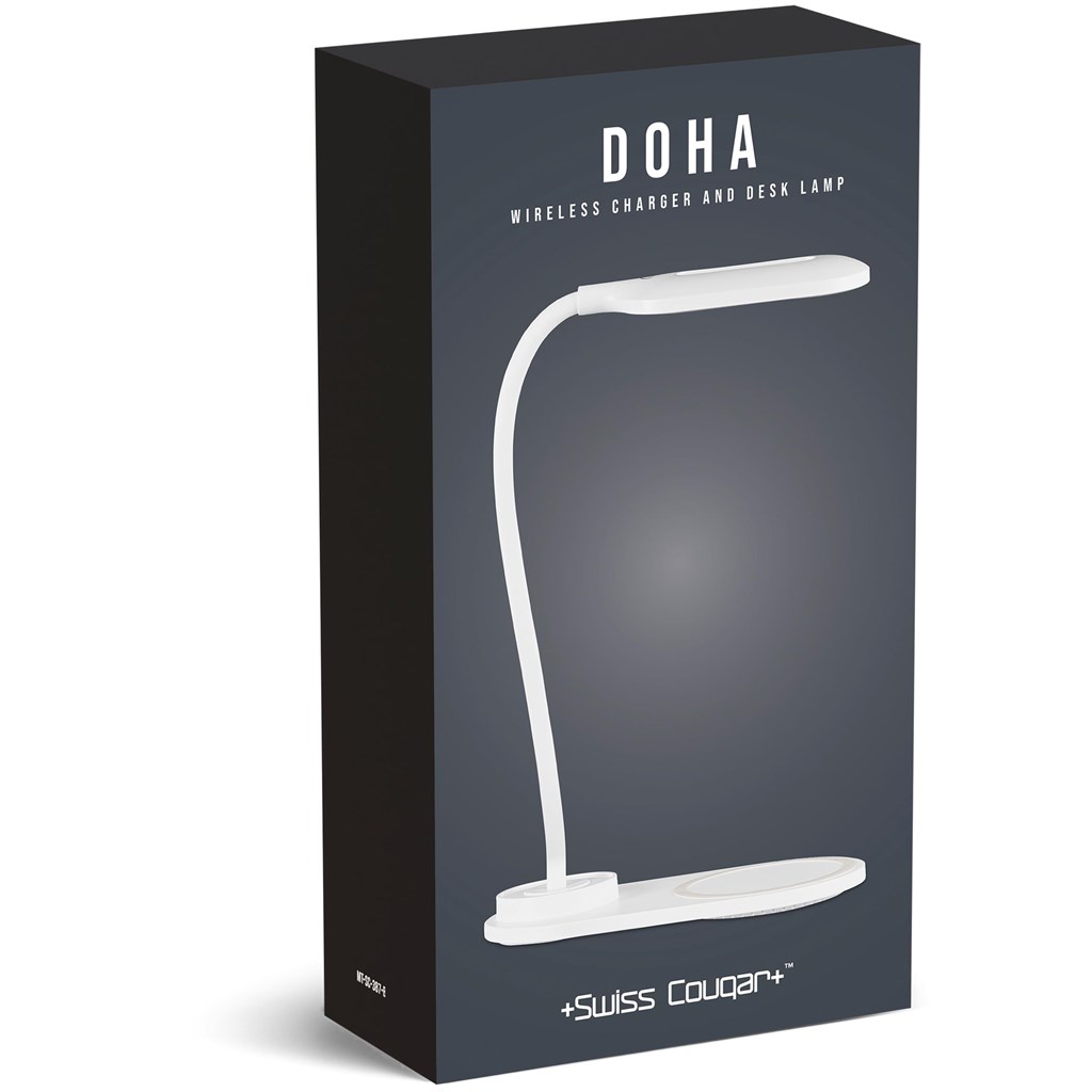 Swiss Cougar Doha Wireless Charger & Desk Lamp - Image 10