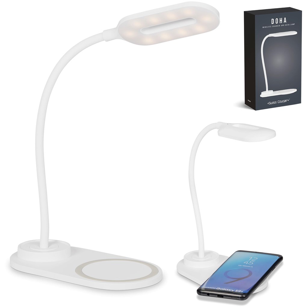 Swiss Cougar Doha Wireless Charger & Desk Lamp - Image 12
