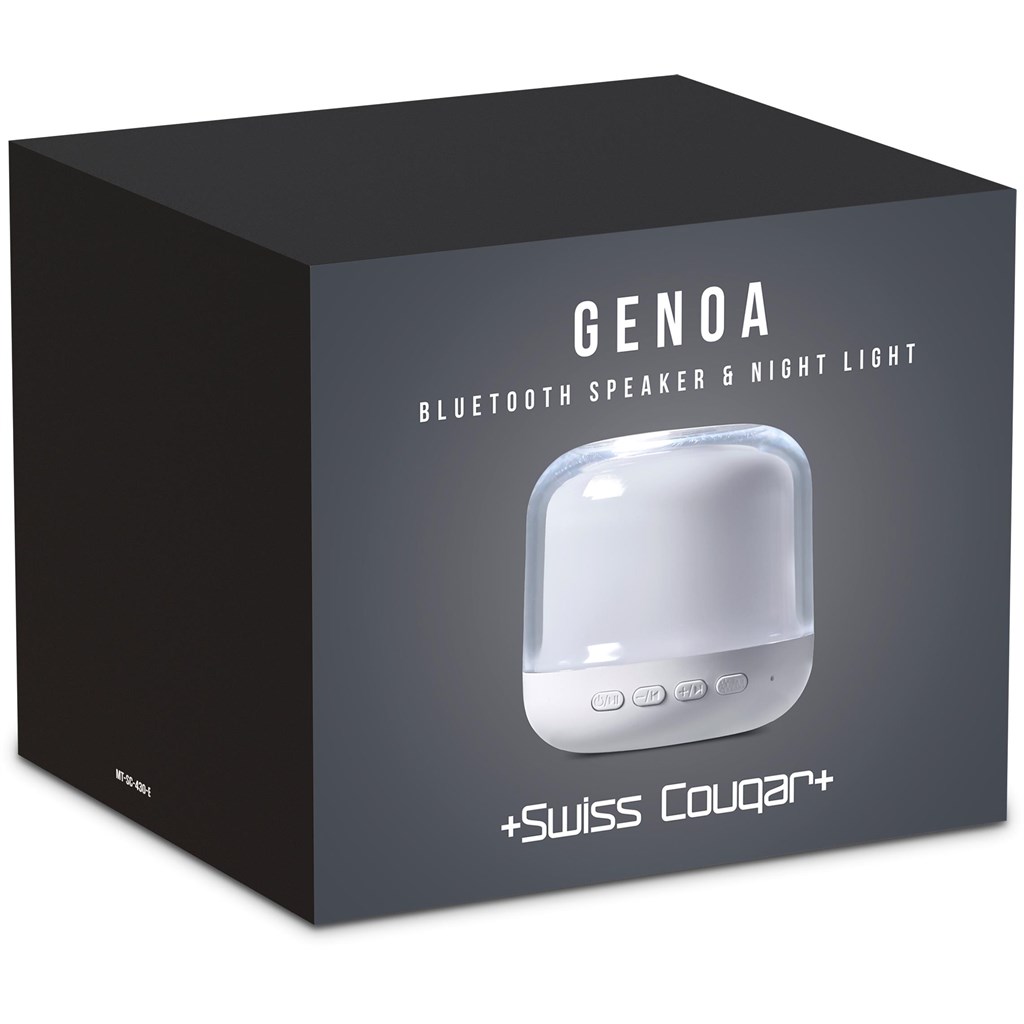 Swiss Cougar Genoa Bluetooth Speaker & Night Light - Image 4