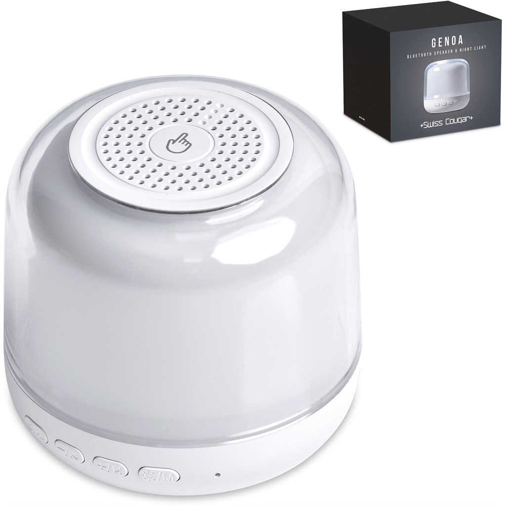 Swiss Cougar Genoa Bluetooth Speaker & Night Light - Image 10