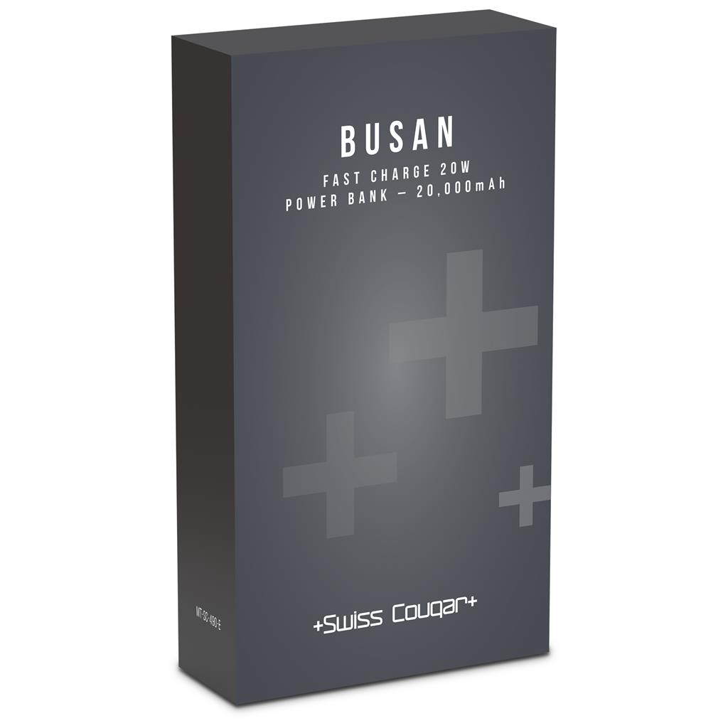 Swiss Cougar Busan Fast Charge 20W Power Bank - 20,000mAh - Image 8