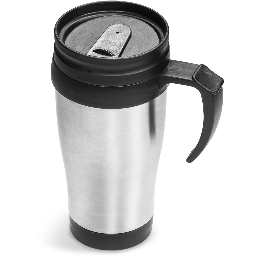 Altitude Arabica Stainless Steel & Plastic Double-Wall Mug - 450ml - Image 3