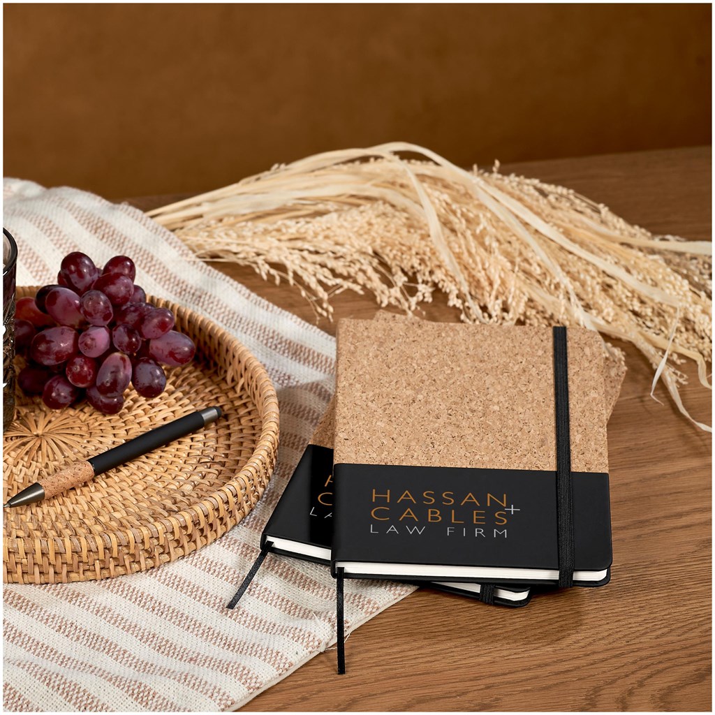 Okiyo Denki Cork A5 Hard Cover Notebook - Image 5