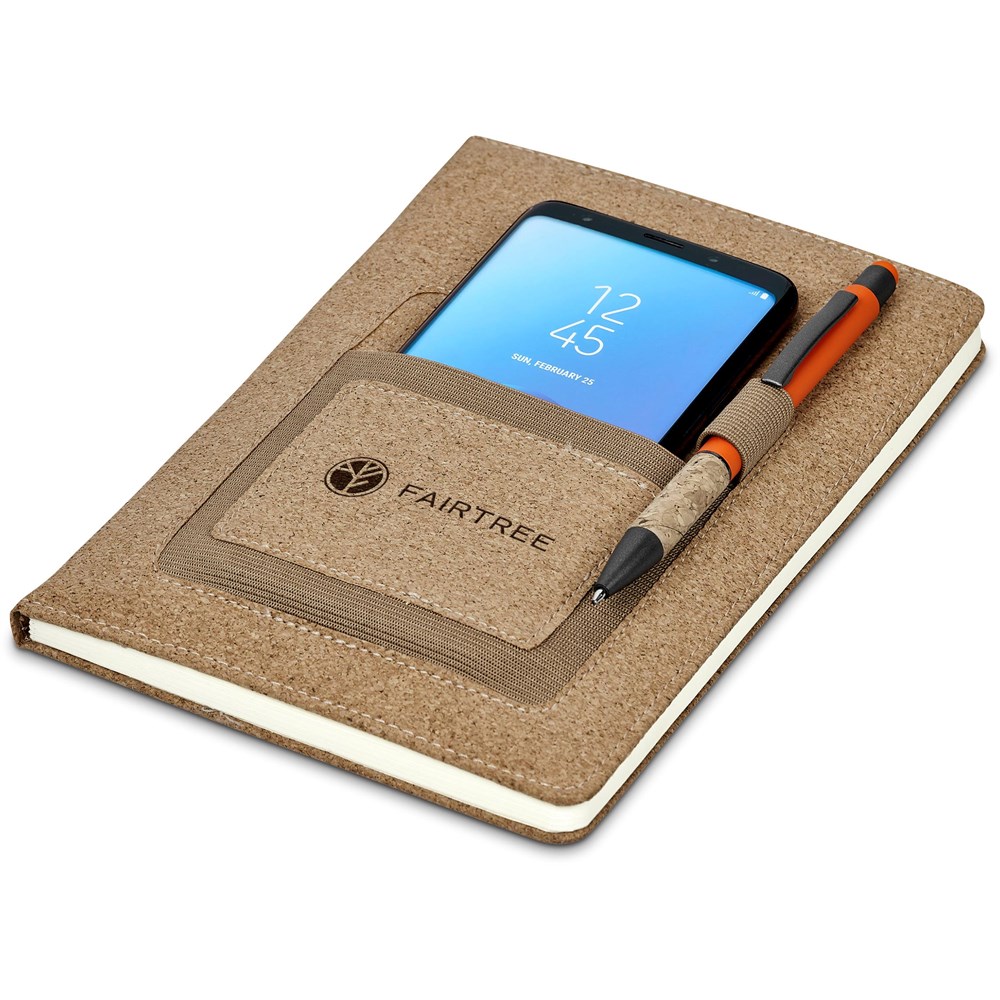 Okiyo Mimasu Cork A5 Hard Cover Notebook - Image 3