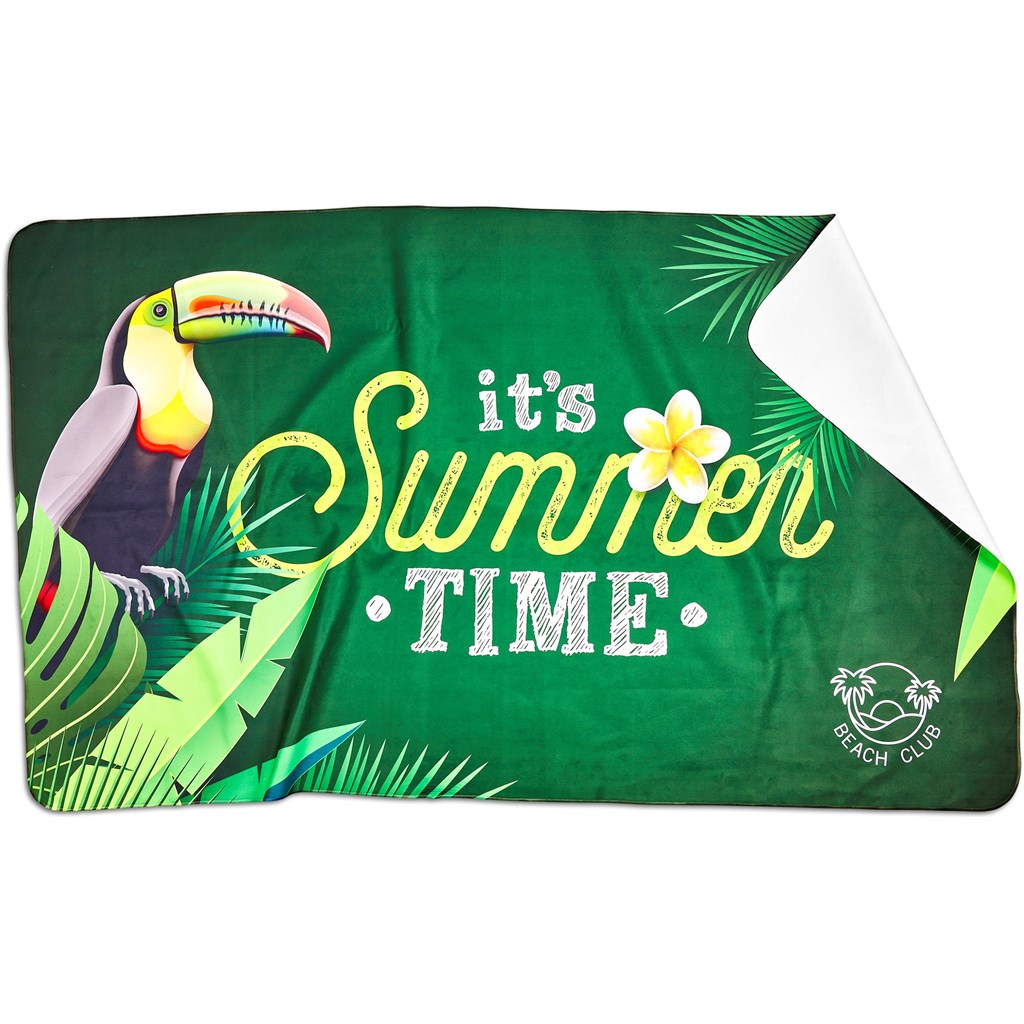 Hoppla Hula Beach Towel - Single Sided Branding - Image 3