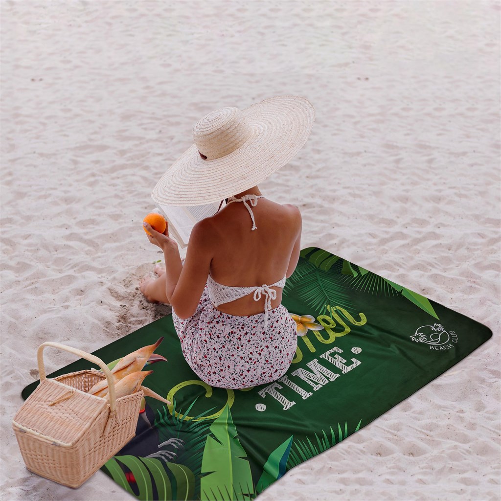 Hoppla Hula Beach Towel - Single Sided Branding - Image 4