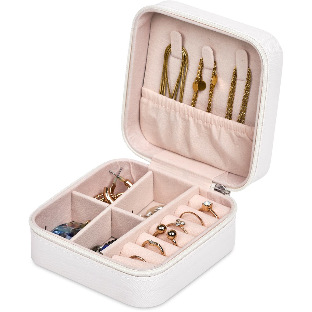 Eva & Elm Crystal Travel Jewellery Box - Image 2